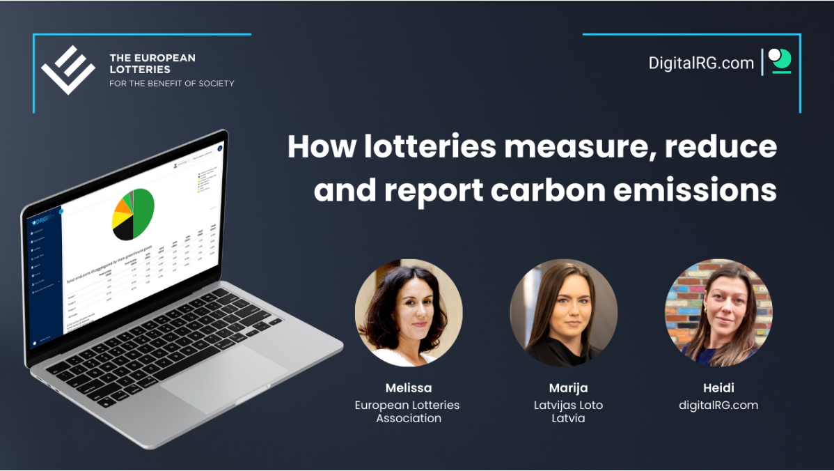 How lotteries measure, reduce and report carbon emissions