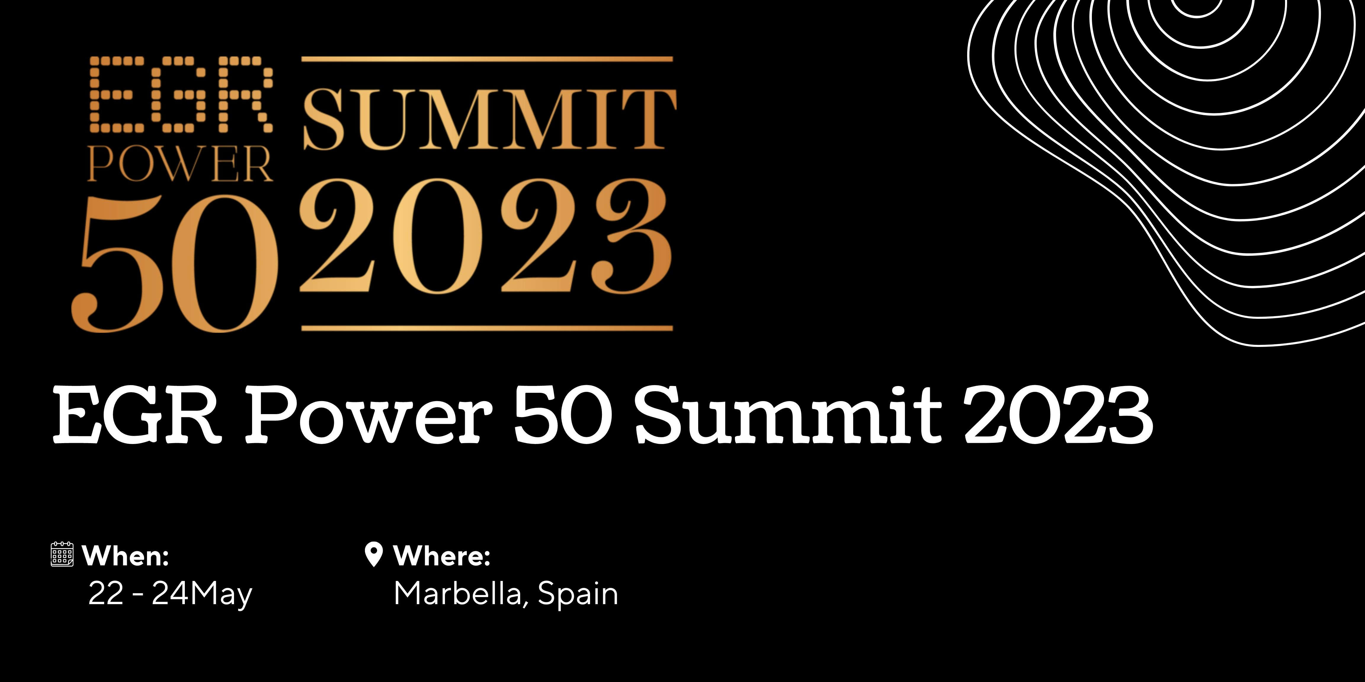 EGR Power 50 Summit 2023