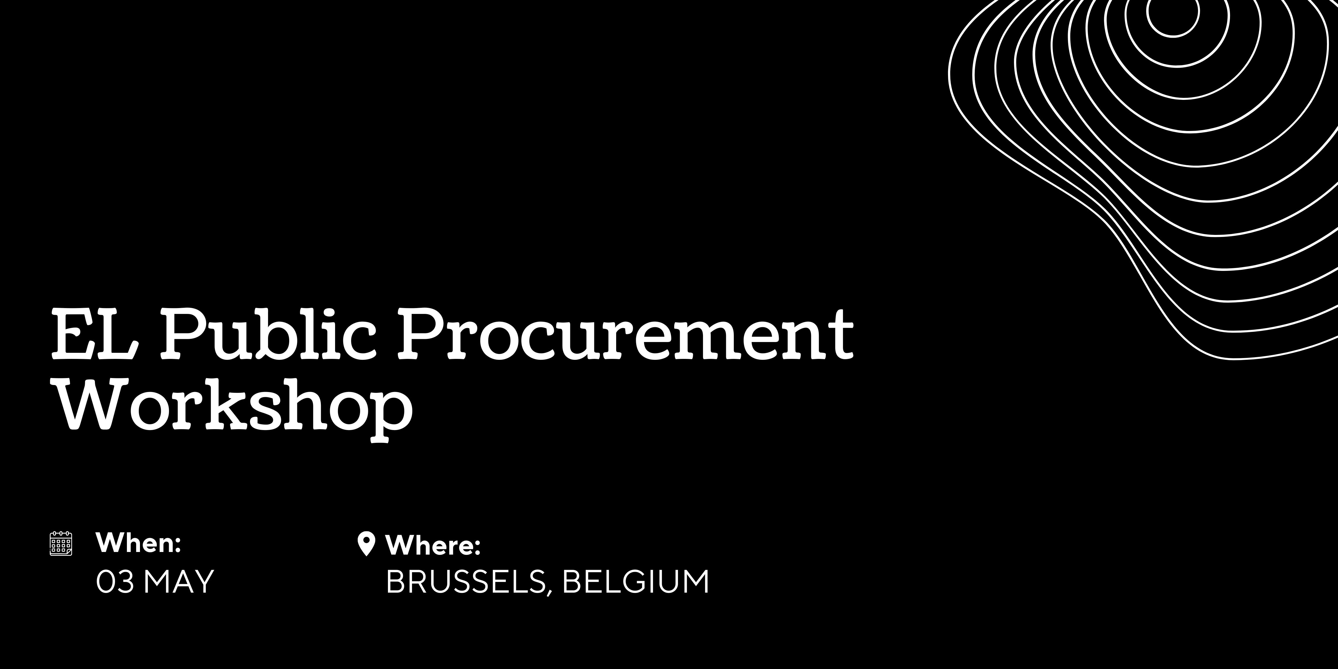 EL Public Procurement Workshop