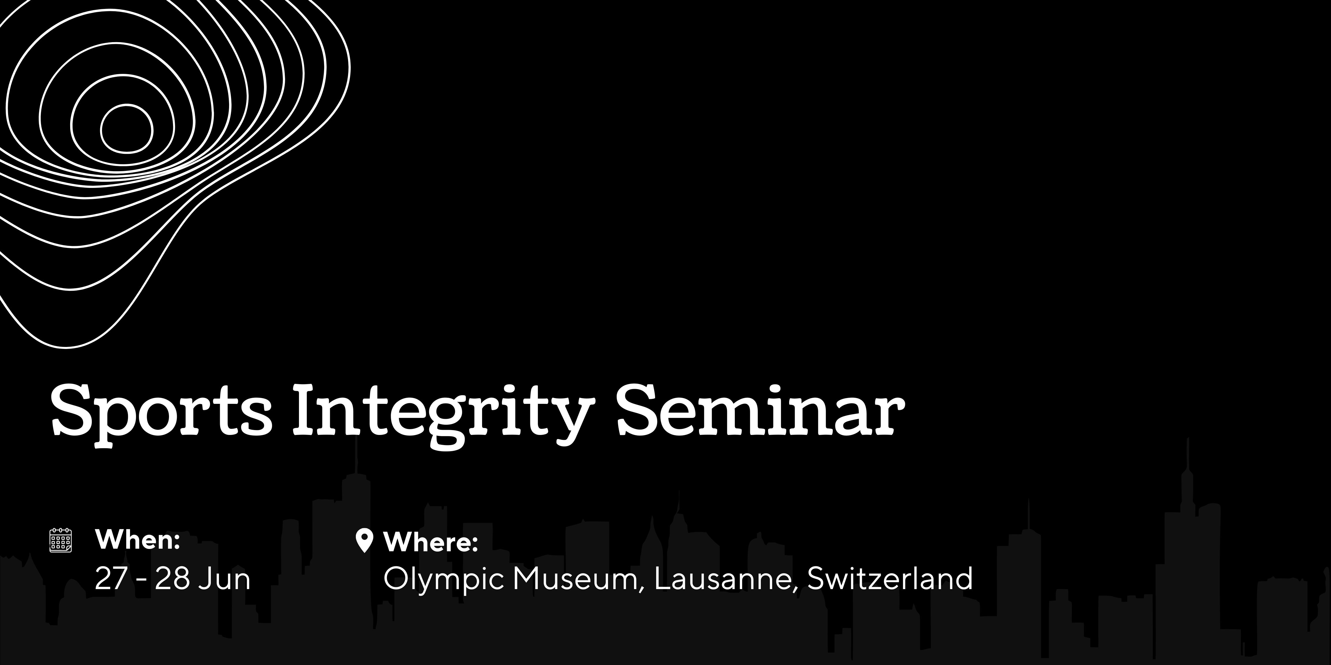 Sports Integrity Seminar