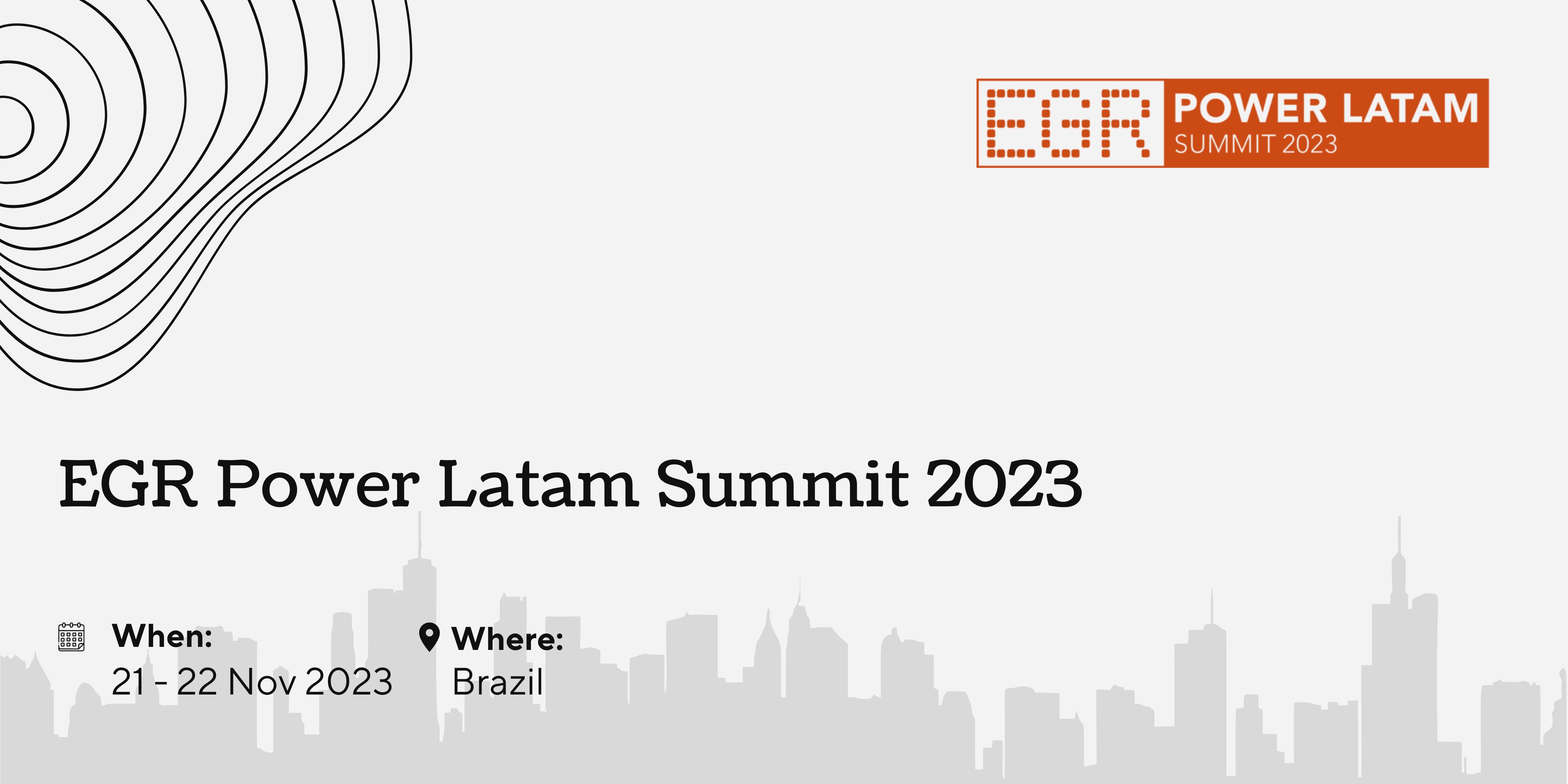 EGR Power Latam Summit 2023