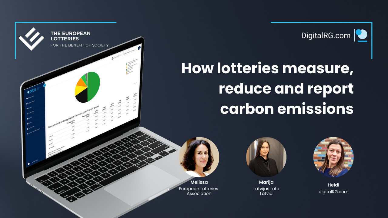 How lotteries measure carbon emissions on digitalRG.com